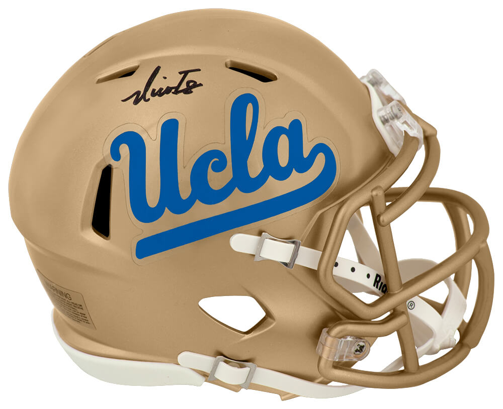 Nico Iamaleava Signed UCLA Bruins Riddell Speed Mini Helmet - IAMMIN300 - Nico Iamaleava Signed UCLA Bruins Riddell Speed Mini Helmet product image