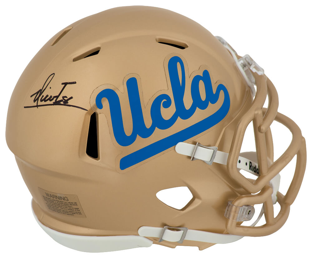 Nico Iamaleava Signed UCLA Riddell Speed Mini Helmet - IAMMIN301 - Nico Iamaleava Signed UCLA Riddell Speed Mini Helmet product image