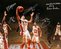 2005 Illinois Fighting Illini Team Signed Basketball Starting Five Spotlight 16x20 w/3-Inscriptions (6 Sigs) - ILL16P201 - 2005 Illinois Fighting Illini Team Signed Basketball Starting Five Spotlight 16x20 w/3-Inscriptions (6 Sigs) product image