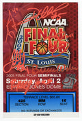 2005 Illinois Fighting Illini Team Signed 2005 NCAA Men's Basketball Tournament Final Four Semi Finals Game Ticket w/6 Signatures - ILLOTH200 - 2005 Illinois Fighting Illini Team Signed 2005 NCAA Men's Basketball Tournament Final Four Semi Finals Game Ticket w/6 Signatures product image