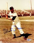 Monte Irvin Signed Giants Batting Stance Pose 8x10 Photo (Beckett) - IRV08P104 - Monte Irvin Signed Giants Batting Stance Pose 8x10 Photo (Beckett) product image