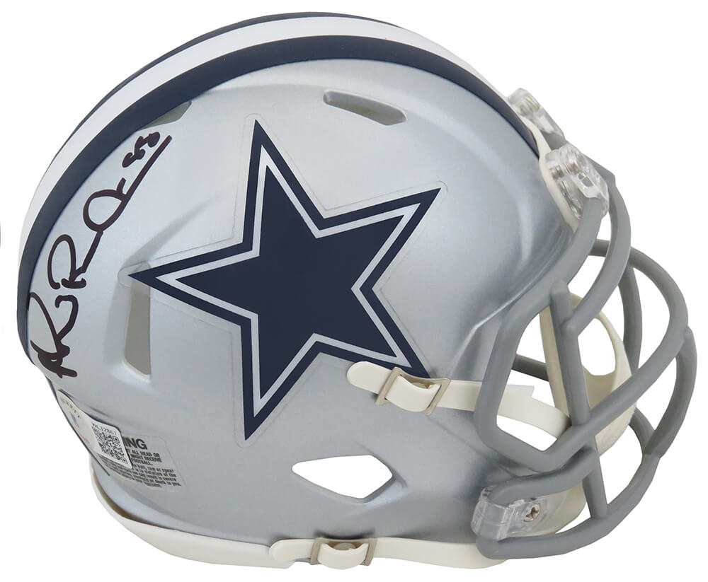 Michael Irvin Signed Dallas Cowboys Riddell Speed Mini Helmet (Beckett) - IRVMIN302 - Michael Irvin Signed Dallas Cowboys Riddell Speed Mini Helmet (Beckett) product image