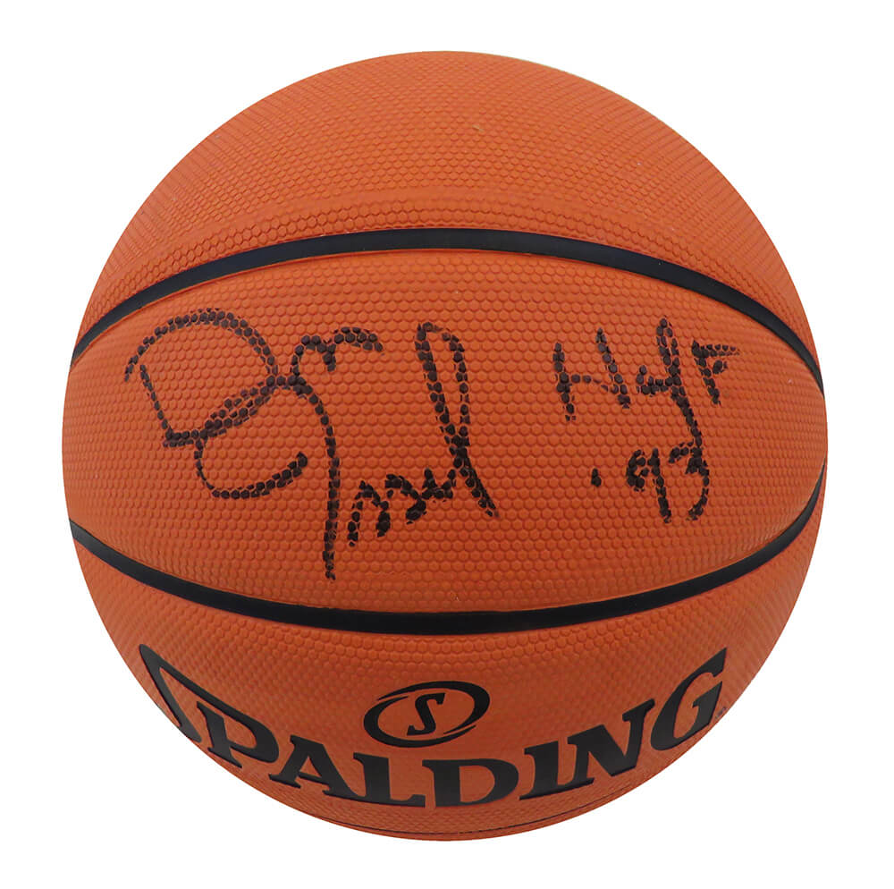 Dan Issel Signed Spalding HexaGrip NBA Basketball w/HOF'93 - ISSBSK200 - Dan Issel Signed Spalding HexaGrip NBA Basketball w/HOF'93 product image