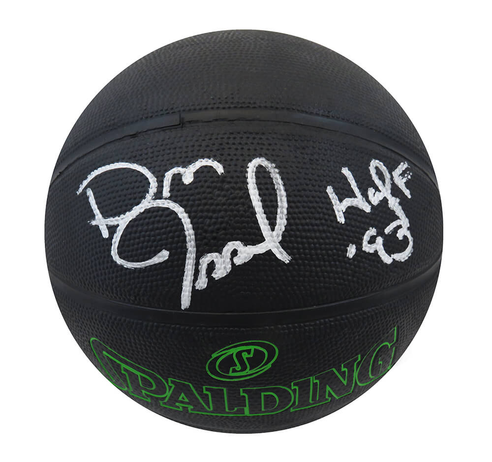 Dan Issel Signed Spalding Phantom Black NBA Basketball w/HOF'93 - ISSBSK202 - Dan Issel Signed Spalding Phantom Black NBA Basketball w/HOF'93 product image