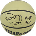 Dan Issel Signed Wilson Gold Indoor/Outdoor NBA Basketball w/HOF'93 - ISSBSK206 - Dan Issel Signed Wilson Gold Indoor/Outdoor NBA Basketball w/HOF'93 product image