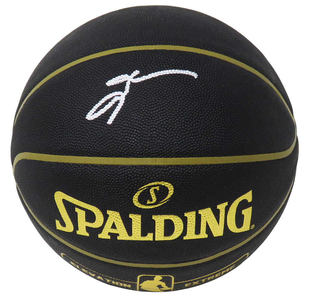 Allen Iverson Signed Spalding Elevation Black NBA Basketball - IVEBSK202 - Allen Iverson Signed Spalding Elevation Black NBA Basketball product image