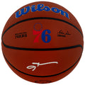 Allen Iverson Signed Philadelphia 76ers Wilson Alliance NBA Basketball - IVEBSK210 - Allen Iverson Signed Philadelphia 76ers Wilson Alliance NBA Basketball product image