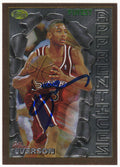 Allen Iverson Signed Philadelphia 76ers 1996 Topps Finest Basketball Rookie Trading Card #69 - IVECAR205 - Allen Iverson Signed Philadelphia 76ers 1996 Topps Finest Basketball Rookie Trading Card #69 product image