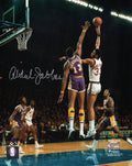 Kareem Abdul-Jabbar Signed Milwaukee Bucks Sky Hook vs Wilt Chamberlain 8x10 Photo - JAB08P207 - Kareem Abdul-Jabbar Signed Milwaukee Bucks Sky Hook vs Wilt Chamberlain 8x10 Photo product image