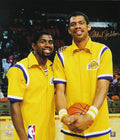 Kareem Abdul-Jabbar Signed Los Angeles Lakers With Magic Johnson 16x20 Photo - JAB16P215 - Kareem Abdul-Jabbar Signed Los Angeles Lakers With Magic Johnson 16x20 Photo product image