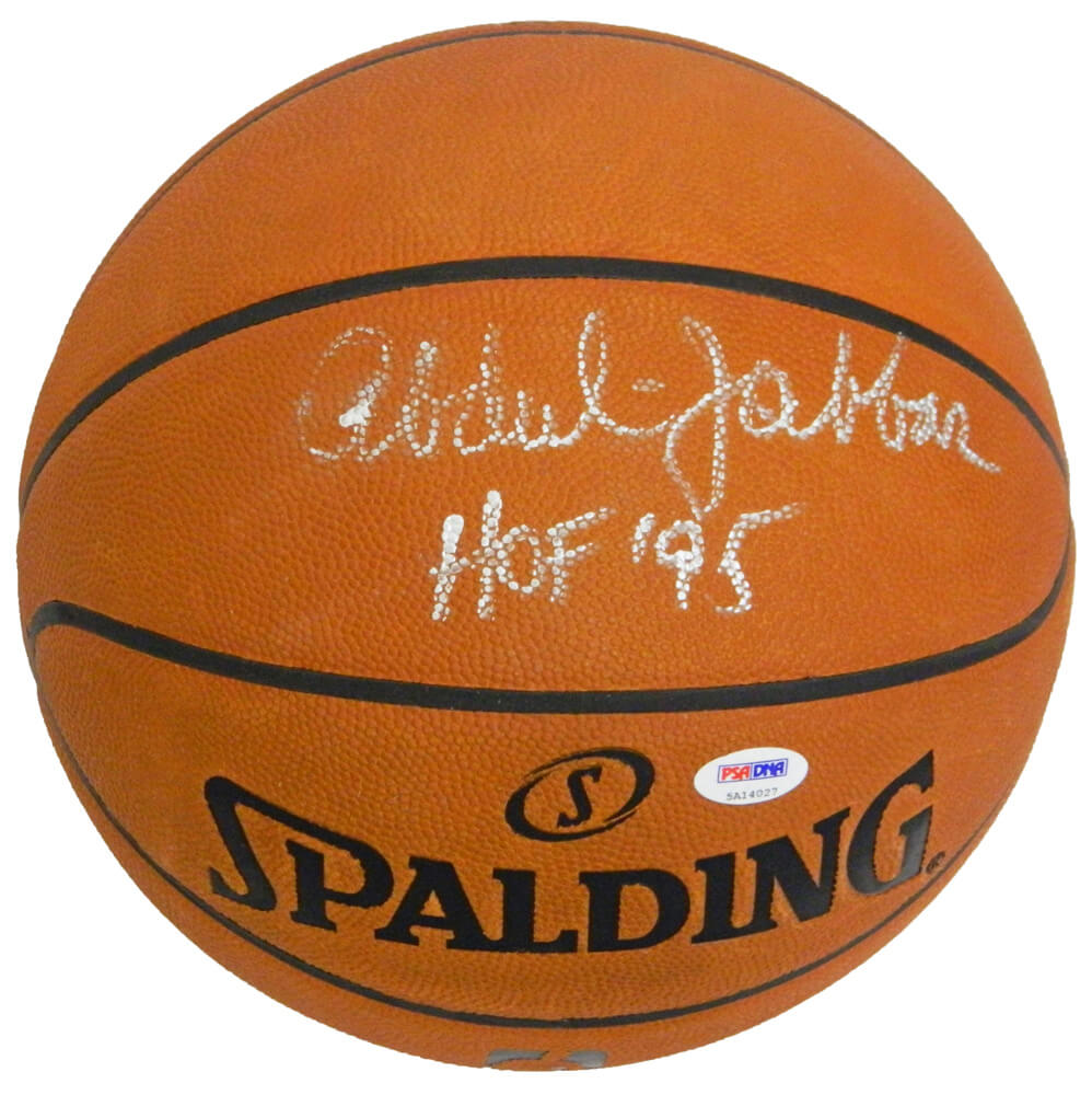 Kareem Abdul-Jabbar Signed Spalding NBA Official Basketball w/HOF'95 - JABBSK203 - Kareem Abdul-Jabbar Signed Spalding NBA Official Basketball w/HOF'95 product image