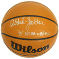 Kareem Abdul-Jabbar Signed Wilson NCAA Basketball w/3x NCAA Champs - JABBSK206 - Kareem Abdul-Jabbar Signed Wilson NCAA Basketball w/3x NCAA Champs product image