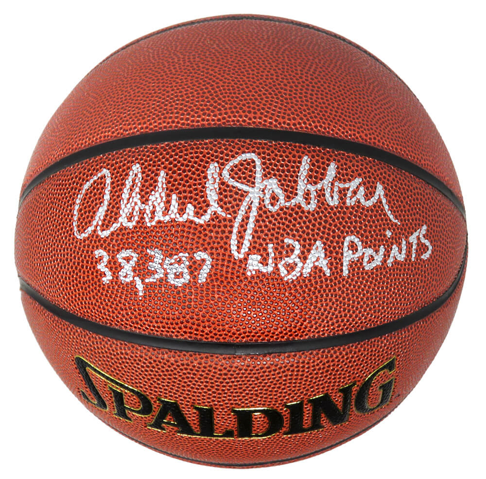 Kareem Abdul-Jabbar Signed Spalding NBA Indoor/Outdoor Basketball w/38,387 Pts - JABBSK210 - Kareem Abdul-Jabbar Signed Spalding NBA Indoor/Outdoor Basketball w/38,387 Pts product image