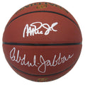 Kareem Abdul-Jabbar & Magic Johnson Signed Spalding Ultimate Indoor/Outdoor NBA Basketball - JABBSK221 - Kareem Abdul-Jabbar & Magic Johnson Signed Spalding Ultimate Indoor/Outdoor NBA Basketball product image