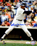 Reggie Jackson Signed New York Yankees Batting 8x10 Photo (JSA) - JAC08P104 - Reggie Jackson Signed New York Yankees Batting 8x10 Photo (JSA) product image
