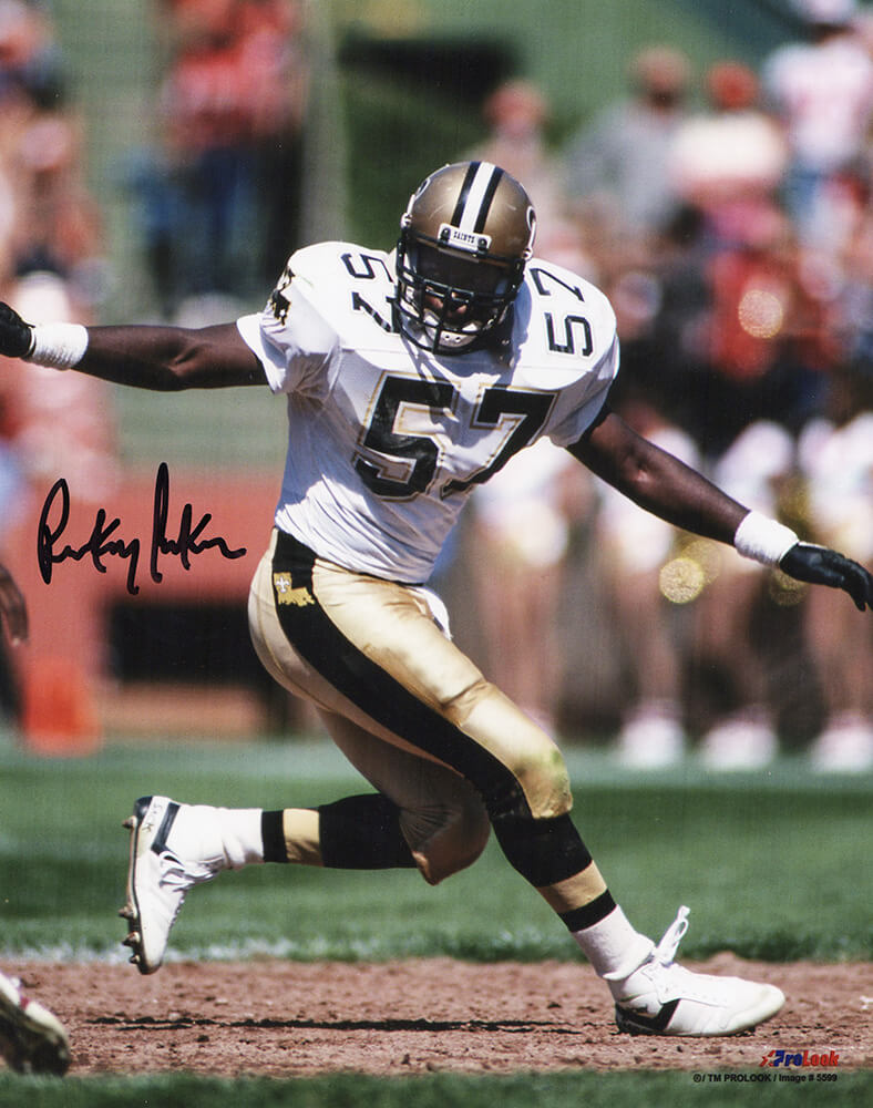 Rickey Jackson Signed New Orleans Saints Action 8x10 Photo - JAC08P324 - Rickey Jackson Signed New Orleans Saints Action 8x10 Photo product image