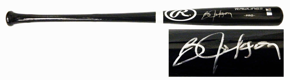 Bo Jackson Signed Rawlings Pro Black Baseball Bat - JACBAT101 - Bo Jackson Signed Rawlings Pro Black Baseball Bat product image