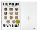 Phil Jackson Signed Eleven Rings Hardcover Book - JACBOK200 - Phil Jackson Signed Eleven Rings Hardcover Book product image
