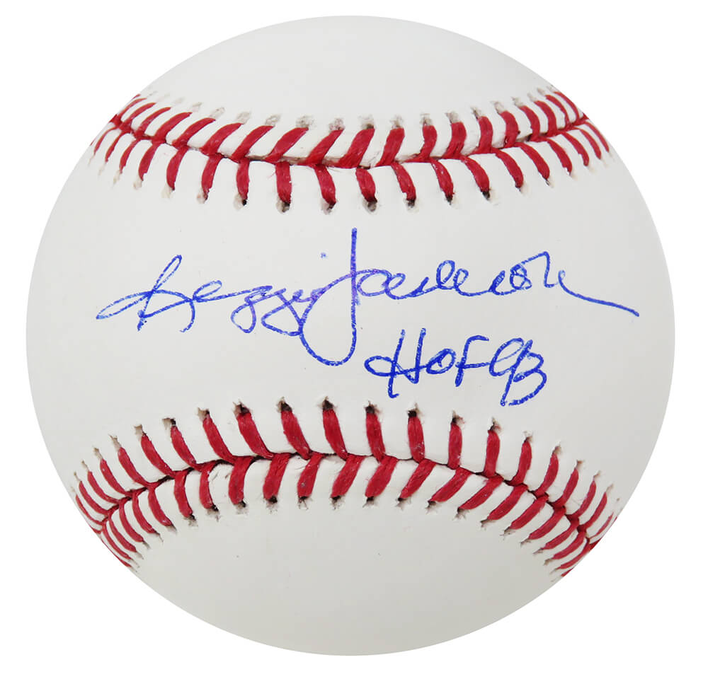 Reggie Jackson Signed Rawlings Official MLB Baseball w/HOF'93 (Beckett) - JACBSB104 - Reggie Jackson Signed Rawlings Official MLB Baseball w/HOF'93 (Beckett) product image