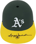 Reggie Jackson Signed Oakland A's Souvenir Replica Batting Helmet - JACBTH102 - Reggie Jackson Signed Oakland A's Souvenir Replica Batting Helmet product image