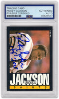 Rickey Jackson Signed Saints 1985 Topps Football Trading Card #106 - (PSA/DNA Encapsulated) - JACCAR315 - Rickey Jackson Signed Saints 1985 Topps Football Trading Card #106 - (PSA/DNA Encapsulated) product image