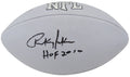 Rickey Jackson Signed Wilson MVP Silver Full Size Football w/HOF 2010 - JACFTB324 - Rickey Jackson Signed Wilson MVP Silver Full Size Football w/HOF 2010 product image