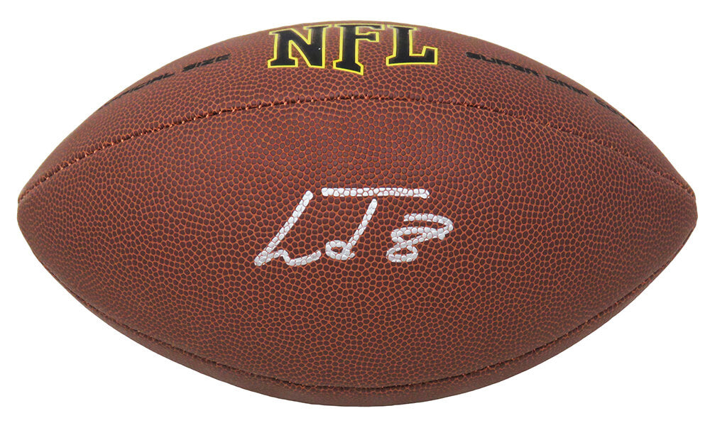 Lamar Jackson Signed Wilson Super Grip Full Size NFL Football (JSA) - JACFTB331 - Lamar Jackson Signed Wilson Super Grip Full Size NFL Football (JSA) product image