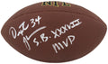Dexter Jackson Signed Wilson Super Grip Full Size NFL Football w/SB XXXVII MVP - JACFTB340 - Dexter Jackson Signed Wilson Super Grip Full Size NFL Football w/SB XXXVII MVP product image