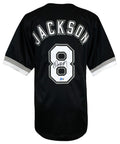 Bo Jackson Signed Black Custom Baseball Jersey - (Beckett) - JACJRY100 - Bo Jackson Signed Black Custom Baseball Jersey - (Beckett) product image