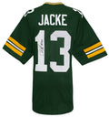 Chris Jacke Signed Green Custom Football Jersey w/SB XXXI - JACJRY345 - Chris Jacke Signed Green Custom Football Jersey w/SB XXXI product image