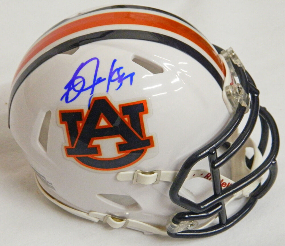 Bo Jackson Signed Auburn Tigers Riddell Speed Replica Mini Helmet - JACMIN302 - Bo Jackson Signed Auburn Tigers Riddell Speed Replica Mini Helmet product image