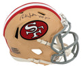 Rickey Jackson Signed San Francsco 49ers Throwback Riddell Speed Mini Helmet w/HOF 2010 - JACMIN329 - Rickey Jackson Signed San Francsco 49ers Throwback Riddell Speed Mini Helmet w/HOF 2010 product image