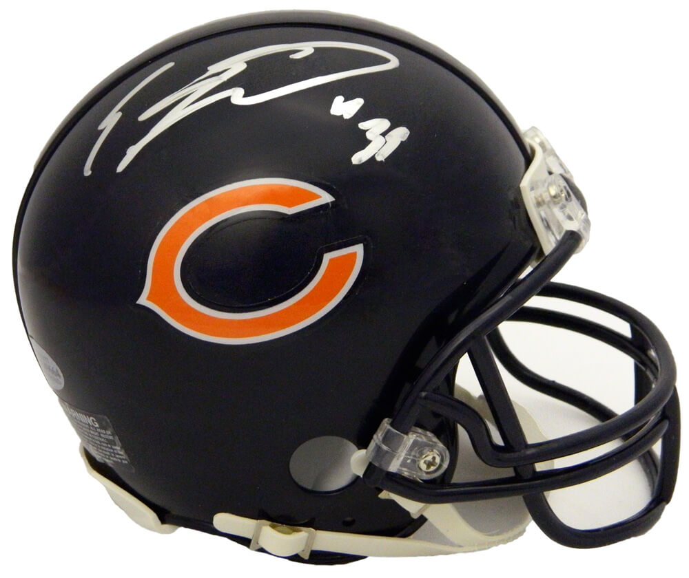 Eddie Jackson Signed Chicago Bears Riddell Mini Helmet (Beckett) - JACMIN330 - Eddie Jackson Signed Chicago Bears Riddell Mini Helmet (Beckett) product image
