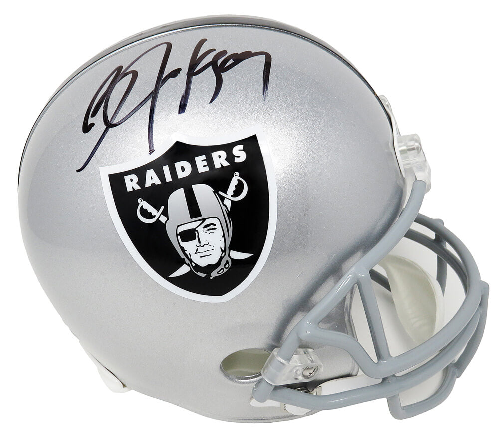 Bo Jackson Signed Raiders Riddell Full Size Replica Helmet (Beckett) - JACREP302 - Bo Jackson Signed Raiders Riddell Full Size Replica Helmet (Beckett) product image