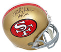 Rickey Jackson Signed San Francisco 49ers Riddell Full Size Replica Helmet w/HOF 2010 - JACREP310 - Rickey Jackson Signed San Francisco 49ers Riddell Full Size Replica Helmet w/HOF 2010 product image