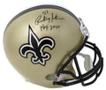 Rickey Jackson Signed New Orleans Saints Riddell Full Size Replica Helmet w/HOF 2010 - JACREP311 - Rickey Jackson Signed New Orleans Saints Riddell Full Size Replica Helmet w/HOF 2010 product image
