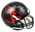Lamar Jackson Signed Louisville Cardinals Black Schutt Full Size Replica Helmet - JACREP321 - Lamar Jackson Signed Louisville Cardinals Black Schutt Full Size Replica Helmet product image