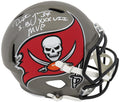 Dexter Jackson Signed Tampa Bay Buccaneers Riddell Full Size Speed Replica Helmet w/SB XXXVII MVP - JACREP332 - Dexter Jackson Signed Tampa Bay Buccaneers Riddell Full Size Speed Replica Helmet w/SB XXXVII MVP product image