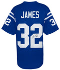 Edgerrin James Signed Blue Custom Football Jersey - JAMJRY301 - Edgerrin James Signed Blue Custom Football Jersey product image