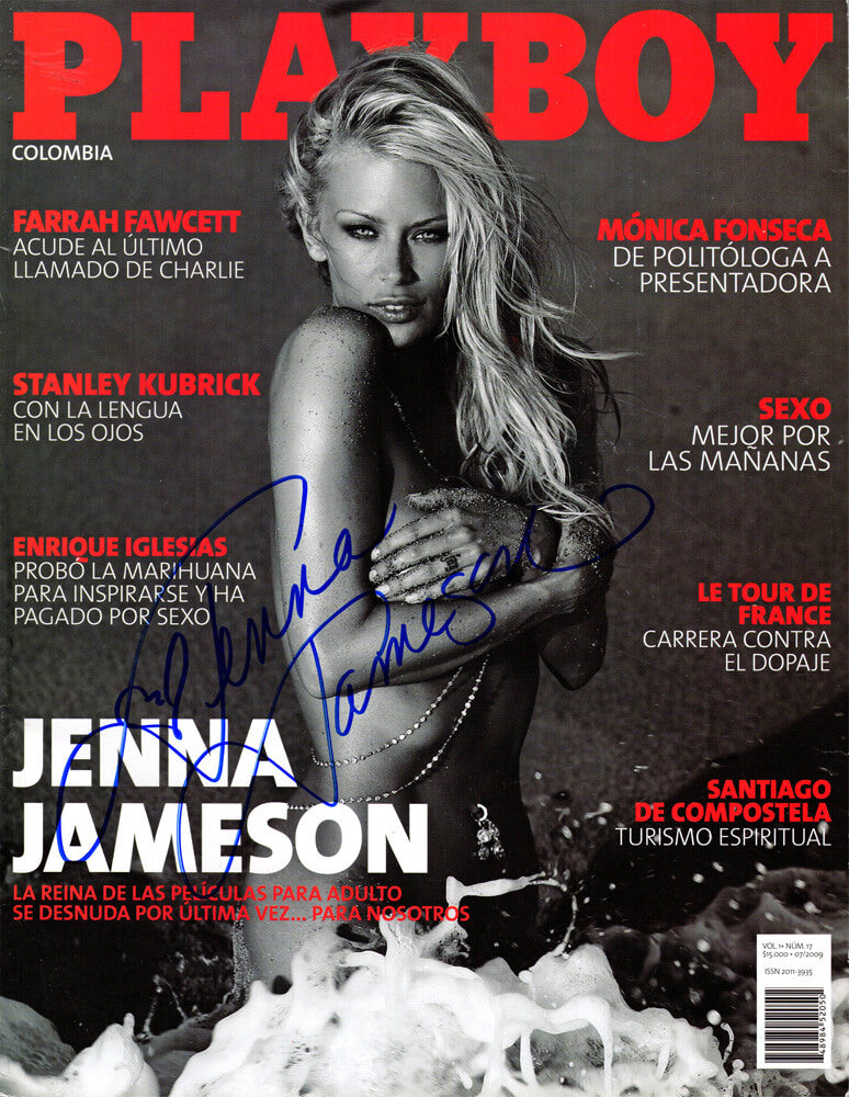 Jenna Jameson Signed Playboy Columbia July 2009 Original Magazine - JAMMAG507 - Jenna Jameson Signed Playboy Columbia July 2009 Original Magazine product image
