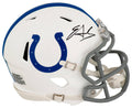 Edgerrin James Signed Indianapolis Colts Riddell Speed Mini Helmet - JAMMIN304 - Edgerrin James Signed Indianapolis Colts Riddell Speed Mini Helmet product image