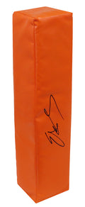 Edgerrin James Signed Orange Endzone Football Pylon - JAMPYL300 - Edgerrin James Signed Orange Endzone Football Pylon product image