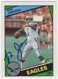 Ron Jaworski Signed Philadelphia Eagles 1984 Topps Football Trading Card #330 - JAWCAR302 - Ron Jaworski Signed Philadelphia Eagles 1984 Topps Football Trading Card #330 product image