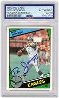 Ron Jaworski Signed Philadelphia Eagles 1984 Topps Football Card #330 - (PSA Encapsulated) - JAWCAR303 - Ron Jaworski Signed Philadelphia Eagles 1984 Topps Football Card #330 - (PSA Encapsulated) product image