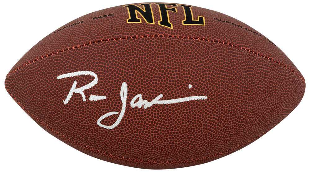 Ron Jaworski Signed Wilson Junior Super Grip Full Size NFL Football - JAWFTB301 - Ron Jaworski Signed Wilson Junior Super Grip Full Size NFL Football product image