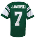 Ron Jaworski Signed Green Throwback Custom Football Jersey w/Jaws - JAWJRY302 - Ron Jaworski Signed Green Throwback Custom Football Jersey w/Jaws product image