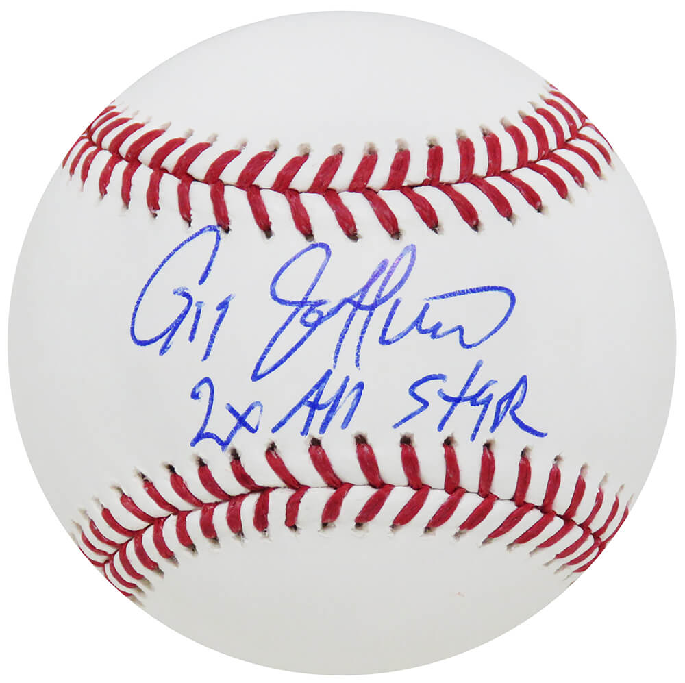 Gregg Jefferies Signed Rawlings Official MLB Baseball w/2x All Star - JEFBSB100 - Gregg Jefferies Signed Rawlings Official MLB Baseball w/2x All Star product image