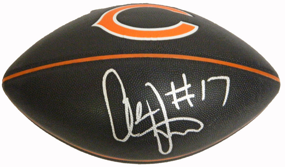 Alshon Jeffery Signed Bears Black Logo Football - JEFFTB301 - Alshon Jeffery Signed Bears Black Logo Football product image