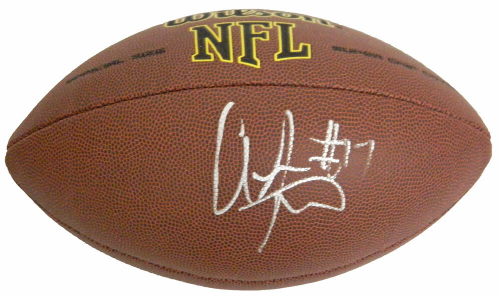 Alshon Jeffery Signed Wilson NFL Super Grip Full-Size Football - JEFFTB302 - Alshon Jeffery Signed Wilson NFL Super Grip Full-Size Football product image