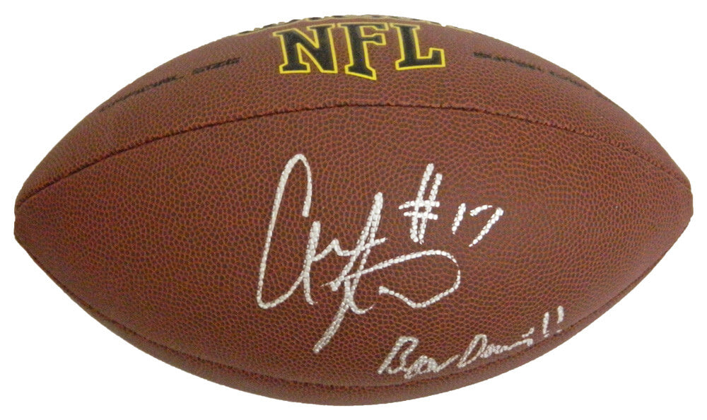 Alshon Jeffery Signed Wilson NFL Super Grip Full-Size Football w/Bear Down - JEFFTB303 - Alshon Jeffery Signed Wilson NFL Super Grip Full-Size Football w/Bear Down product image